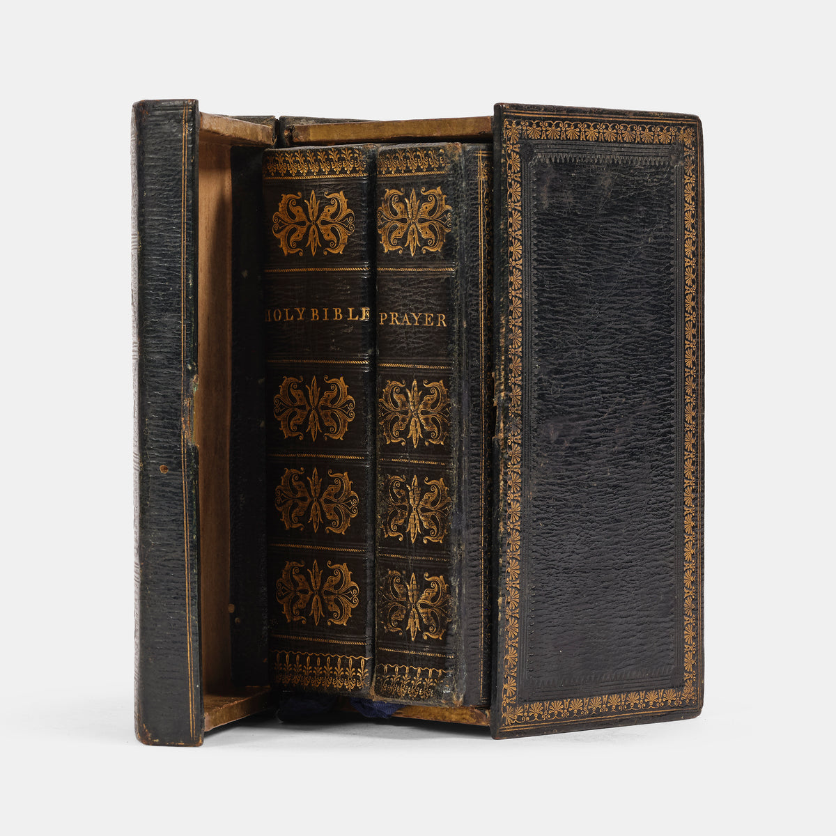 Deluxe issue of the first edition of Mountaineering by Sydney Spencer and others for the Lonsdale Library, in full blue morocco.