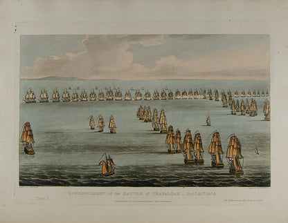 First edition, early issue, of James Jenkins's famous The Naval Achievements of Great Britain from the Year 1793-1817, with 55 striking hand-coloured aquatints.