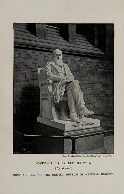 First edition of Edward Poulton's Charles Darwin and the Theory of Natural Selection, presented by the Lords of the Admiralty to Major Henry James Jones.