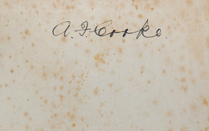 First edition of The History of the Sikh Pioneers by George MacMunn, the copy of Lieutenant-General Sir Herbert Fothergill Cooke, with his inscription and additional ephemera including extra photographs.