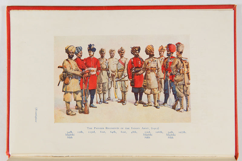 First edition of The History of the Sikh Pioneers by George MacMunn, the copy of Lieutenant-General Sir Herbert Fothergill Cooke, with his inscription and additional ephemera including extra photographs.
