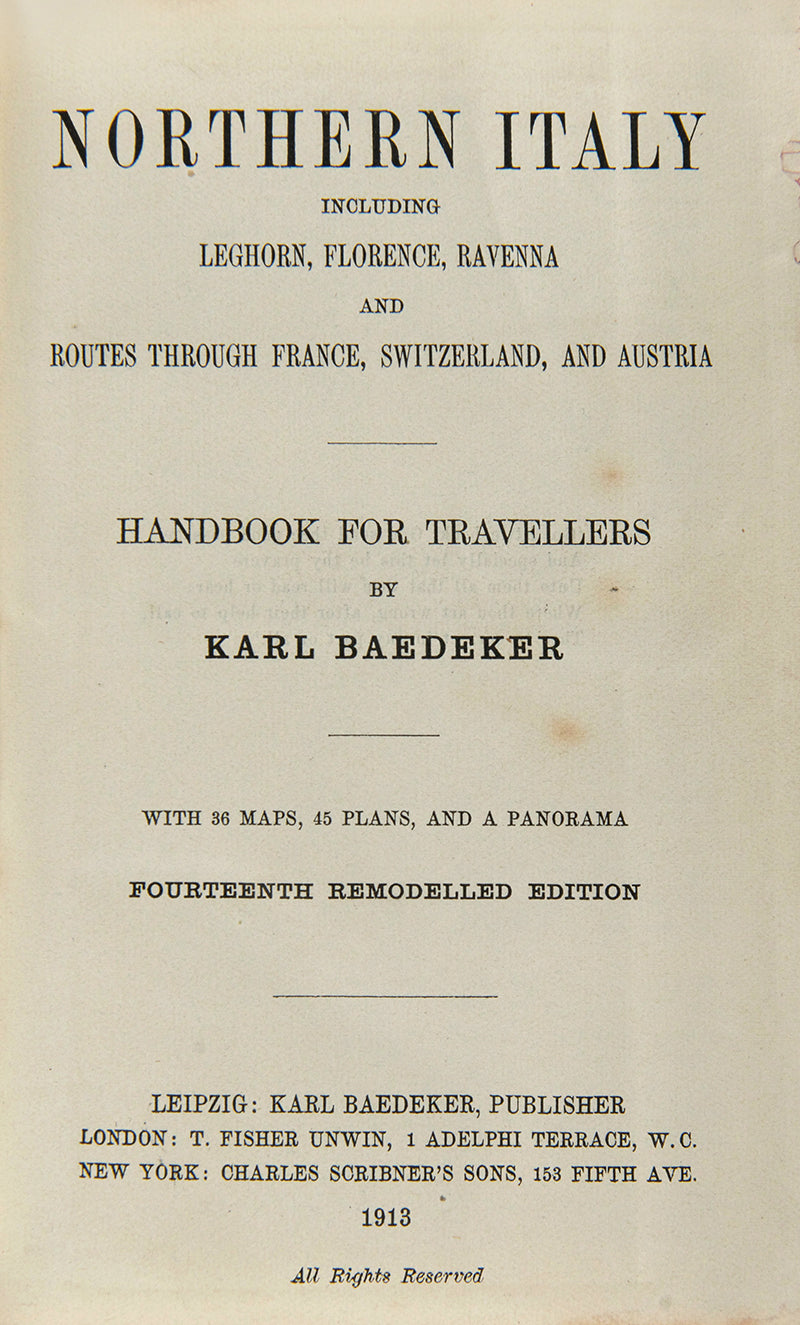Last pre-World War 1 edition.