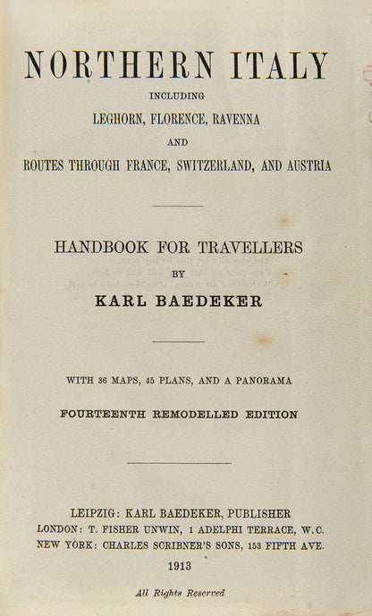 Last pre-World War 1 edition.