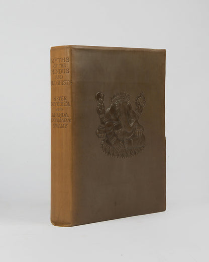 First edition Myths of the Hindus and Buddhists by Ananda Coomaraswamy, in a deluxe embossed binding.
