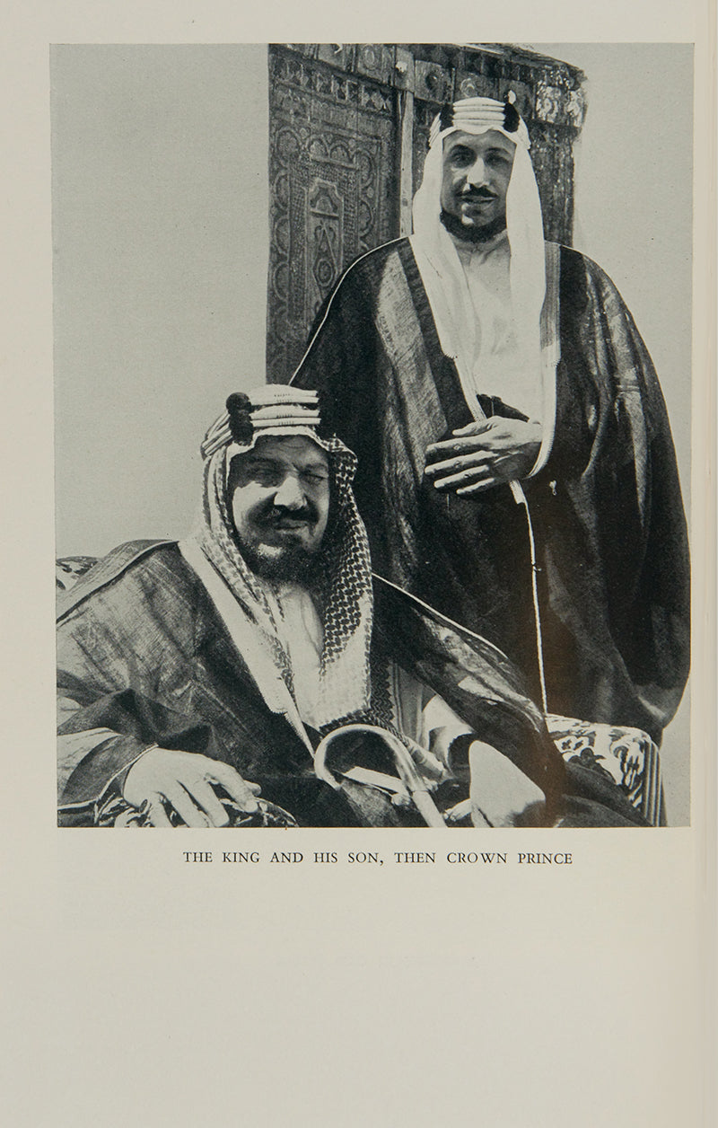 Dutch diplomat and explorer, Van der Meulen, gives an account of Ibn Sa'ud from his exile in Kuwait to his becoming the founder and first king of Saudi Arabia. 