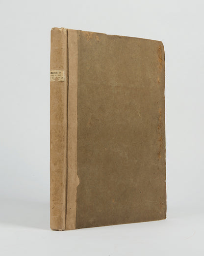 First edition of A History of the Boondelas by Wredenhall Pogson, the first translation of Lal Kavi's Chhatraprakash, his epic poem of his patron Maharaja Chhatrasal Bundela, and one of the first books to contain Indian printed lithographs.