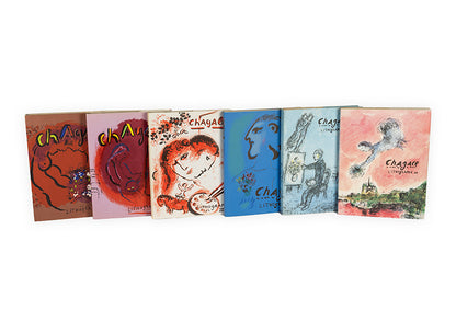 Chagall Lithographe. Vols 1-VI.