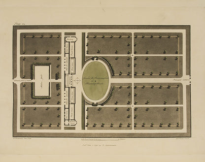 First edition of landscape architect William Robertson's 1798 book A Collection of Various Forms of Stoves, on the design and construction of heated greenhouses for exotic plants.