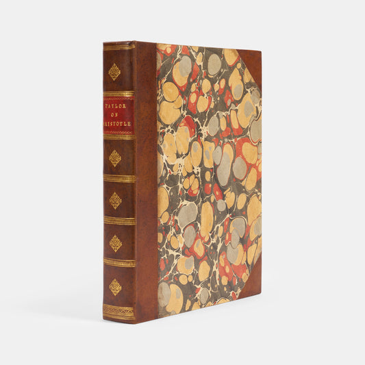 The first edition in English of Aristotle's Metaphysics, translated by Thomas Taylor