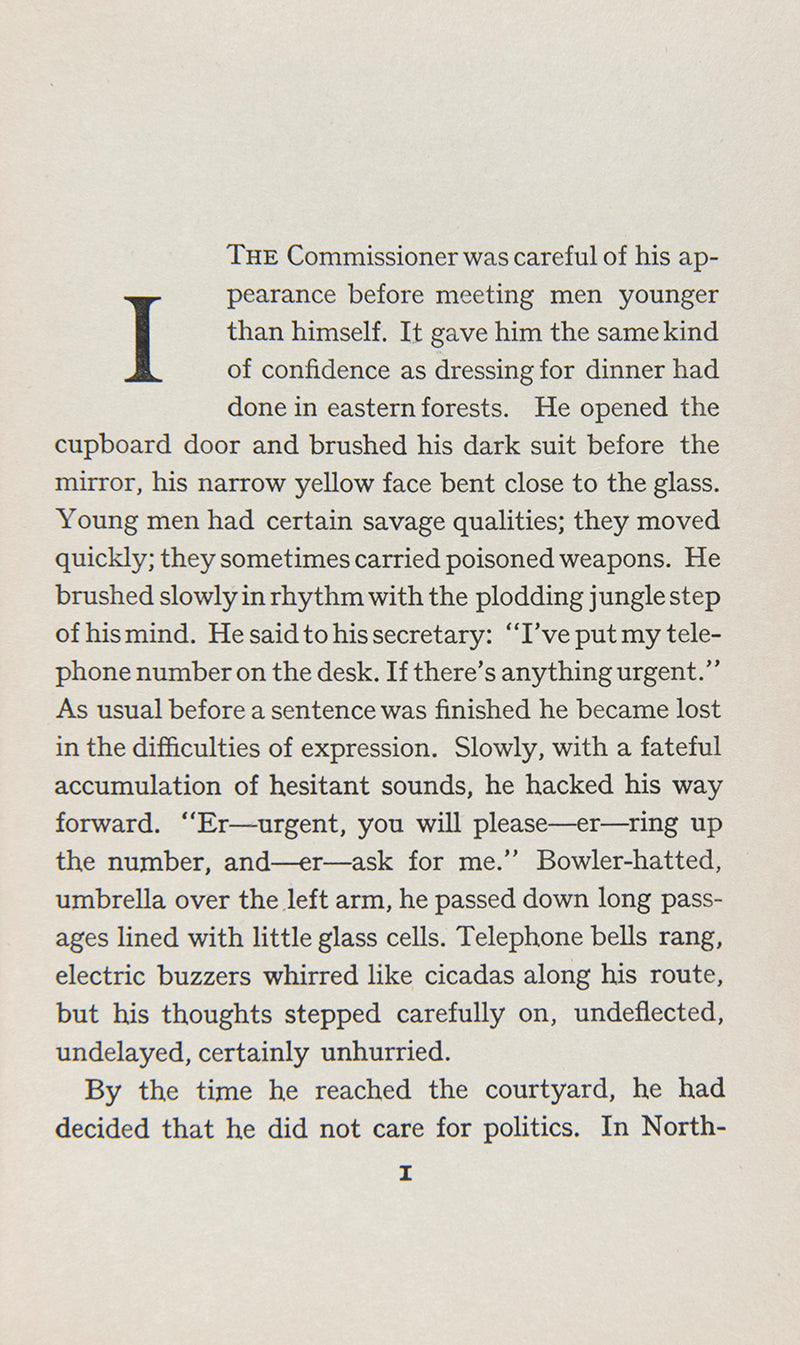 First edition of the early Graham Greene novel, It's a Battlefield.