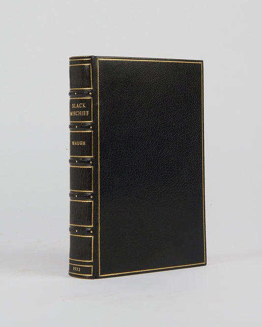 Evelyn Waugh's third novel, <em>Black Mischief</em> was written whilst staying at Madresfield Court, Worcestershire as the guest of the Lygon sisters; this was the book that established his reputation as a master satirist.  