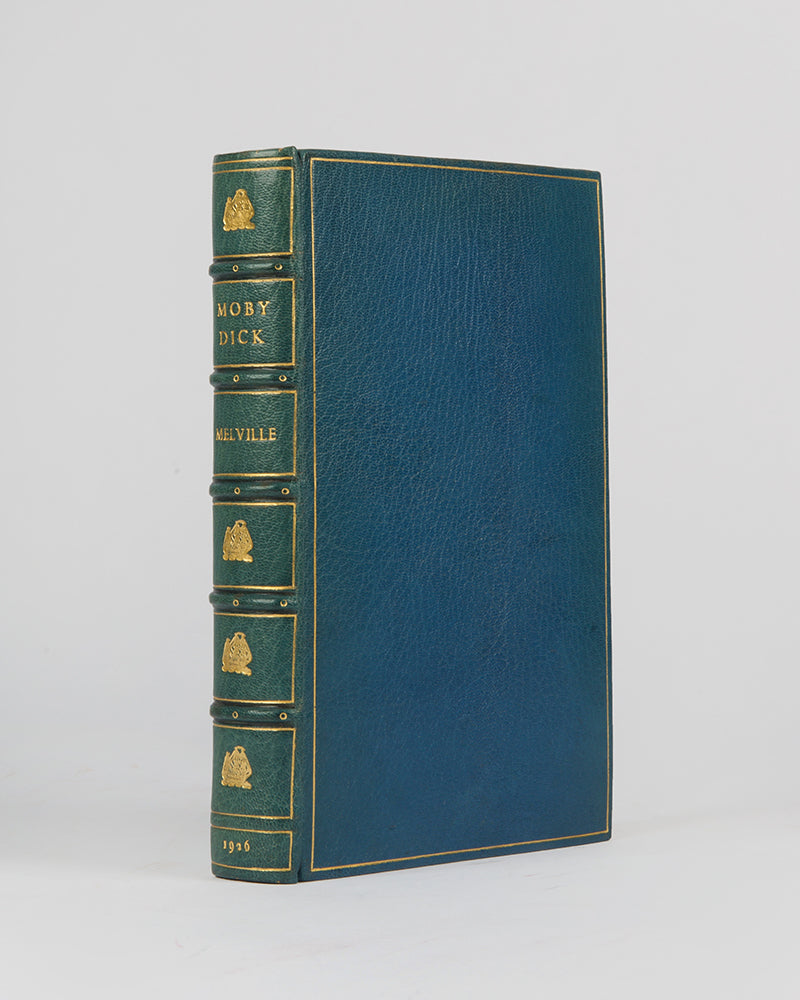 A very good copy of Herman Melville's Moby Dick - perhaps one of the most famous tales ever told in an illustrated edition, finely bound by Bayntun Riviere.