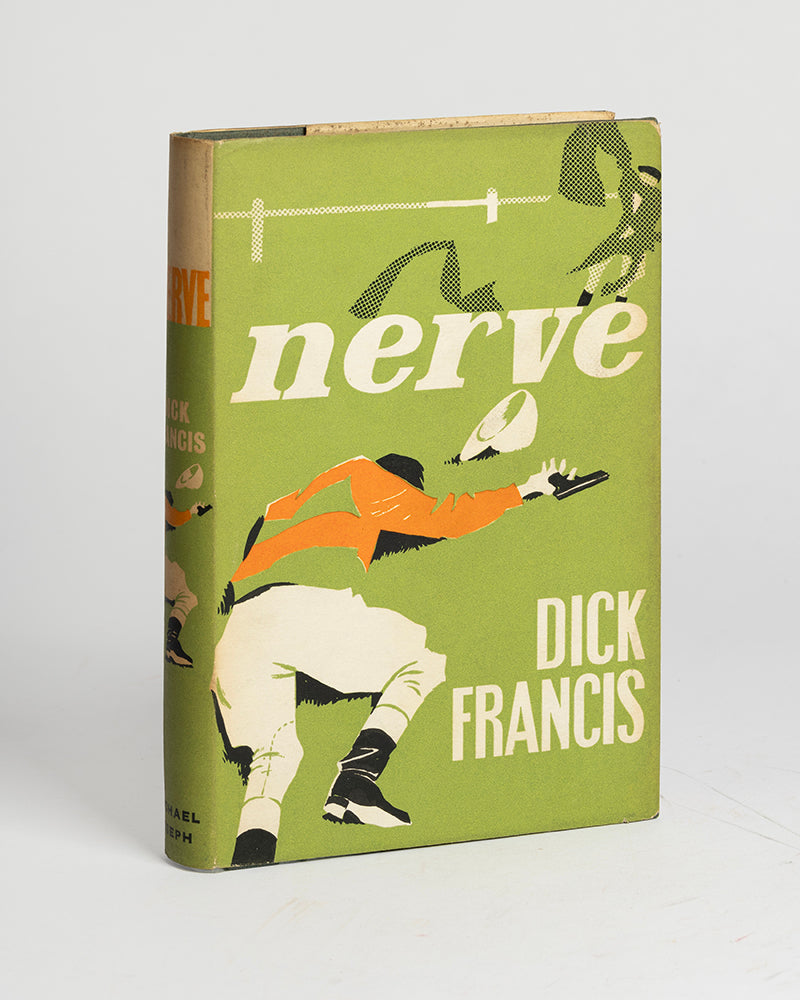 A first edition, first impression copy of Nerve by Francis Dick