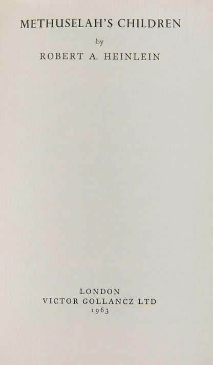A science fiction novel by Heinlein that explores a future of selective breeding.