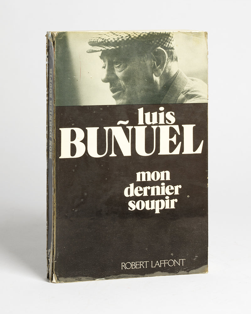 First edition of Mon Dernier Soupir by Luis Bunuel, inscribed by the author to Rodolfo Halffter.