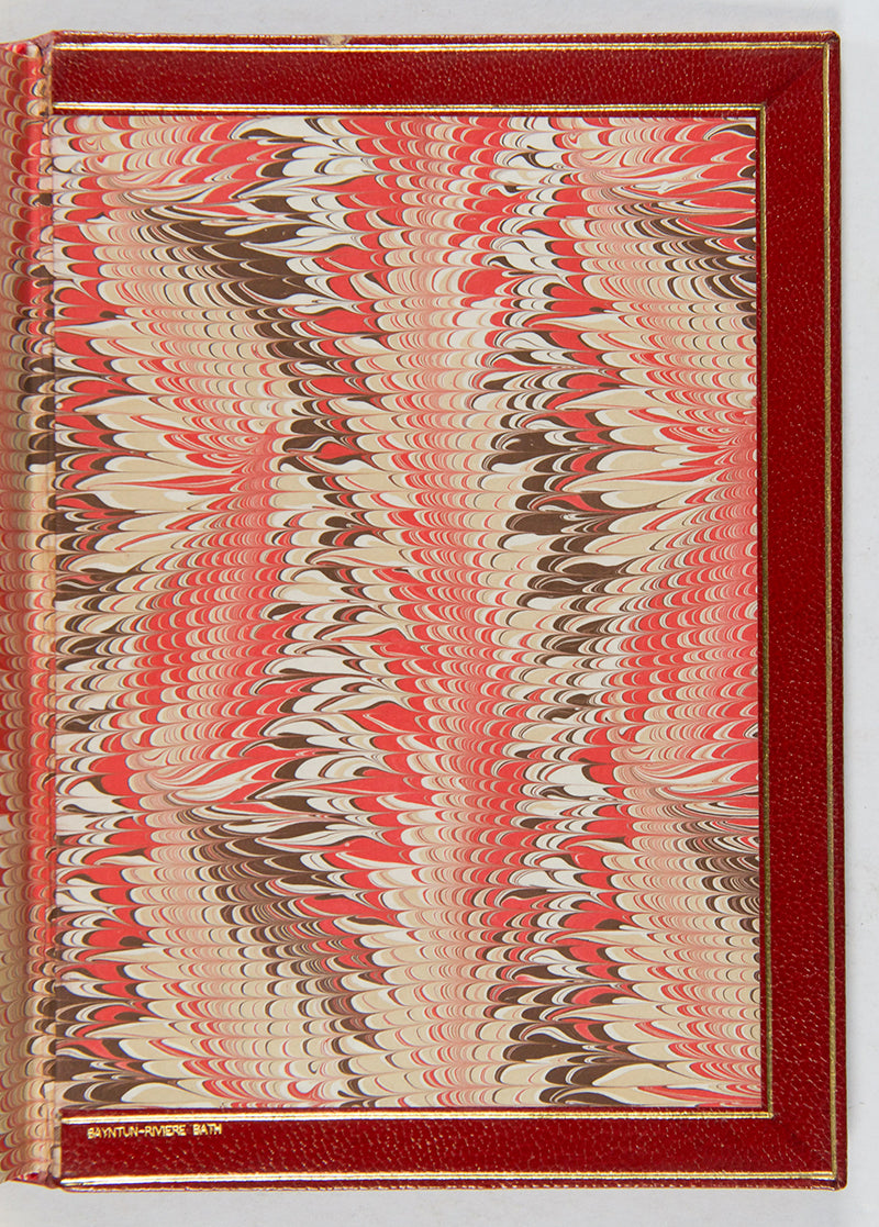 This copy is a first edition of one of the pillars of American literature, The Adventures of Huckleberry Finn by Mark Twain,which follows the titular character's journey down the Mississippi 