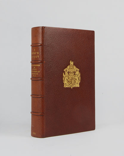 This limited edition copy of A King's Story follows The Duke of Windsor's own journey to becoming King, and henceforth his time after, up to 1951 twenty-one years before his death.