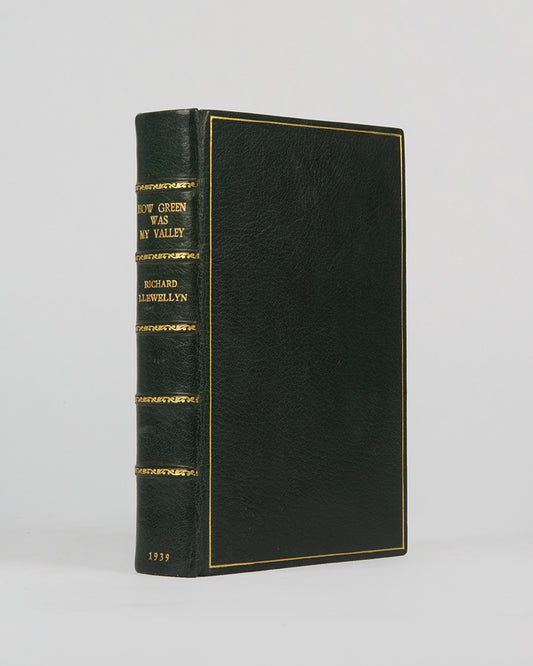 A first edition of Richard Llewellyn's novel, <em>How Green Was My Valley, </em>which follows the life of a Welsh family in a small mining town.