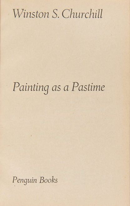 Originally published as two separate essays by Winston Churchill in Thoughts and Adventures (1932) as Hobbies and Painting as a Pastime. This edition has the addition of the colour illustrations.