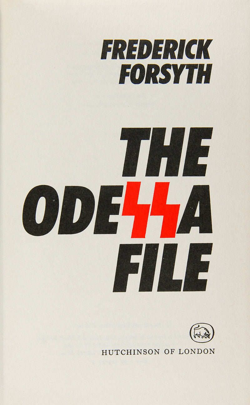 Author of The Day of the Jackal, Forsyth follows a German reporter who discovers the story of a lifetime.