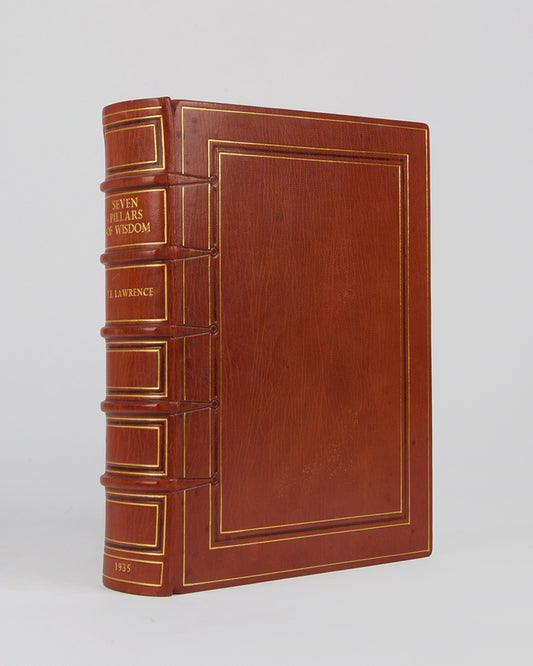 A handsome copy of T.E. Lawrence's classic memoir, Seven Pillars of Wisdom.