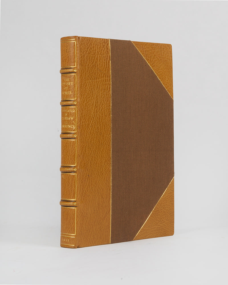 First UK trade edition of T.E. Lawrence's translation of Homer's Greek tale, The Odyssey of Homer, a pillar of classical literature.
