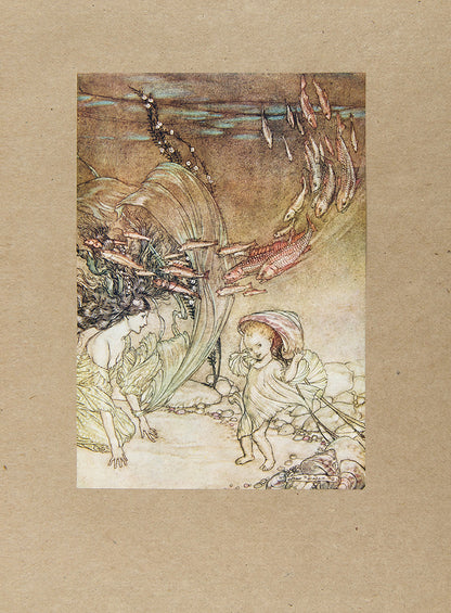 A beautiful copy of Undine illustrated by Arthur Rackham. 