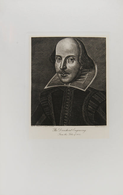 A handsome, finely-bound set of the collected works of the eminent William Shakespeare.