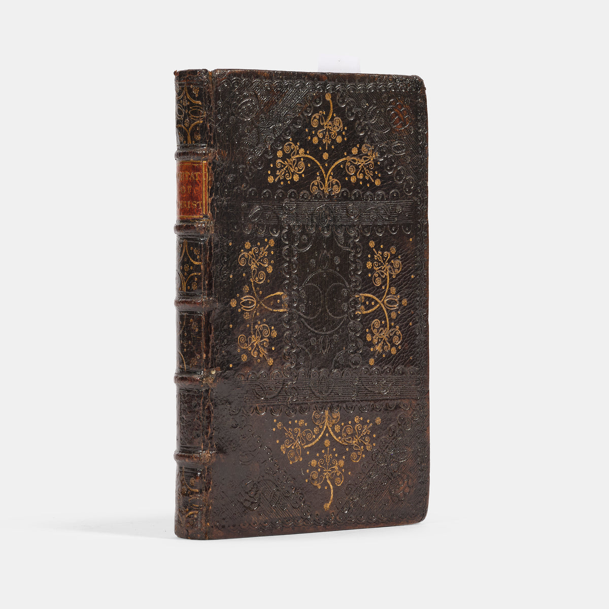 A near fine example of an English semi-sombre binding enclosing Thomas à Kempis' great spiritual meditation, De Imitatione Christi in English translation
