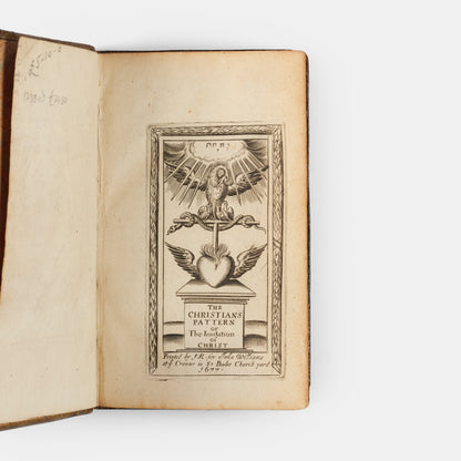 A near fine example of an English semi-sombre binding enclosing Thomas à Kempis' great spiritual meditation, De Imitatione Christi in English translation