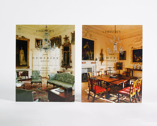 An auction catalogue for the sale that never happened - The Dumfries House Chippendale Commission by Christie's.
