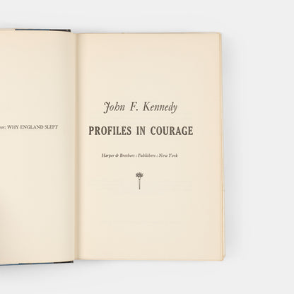 A handsome copy of John F. Kennedy's Pulitzer Prize winning account, Profiles In Courage.