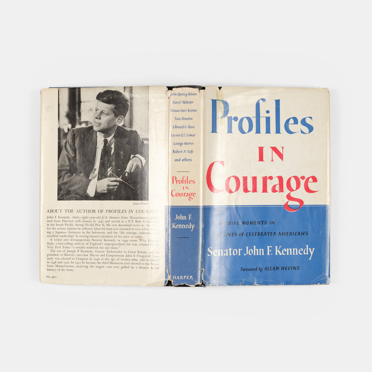 A handsome copy of John F. Kennedy's Pulitzer Prize winning account, Profiles In Courage.