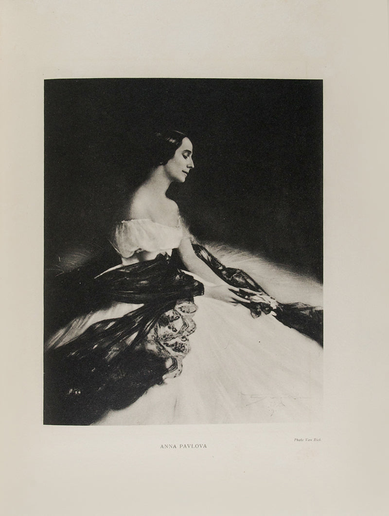 An exceptional copy of the first monograph on Pavlova, additionally signed by her on the half title.