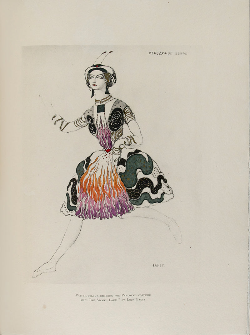 An exceptional copy of the first monograph on Pavlova, additionally signed by her on the half title.