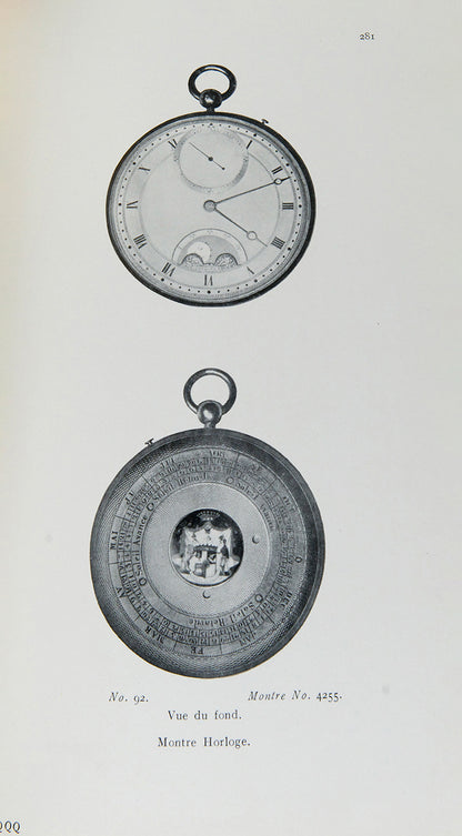 Important study of Breguet watches and watchmaking. 