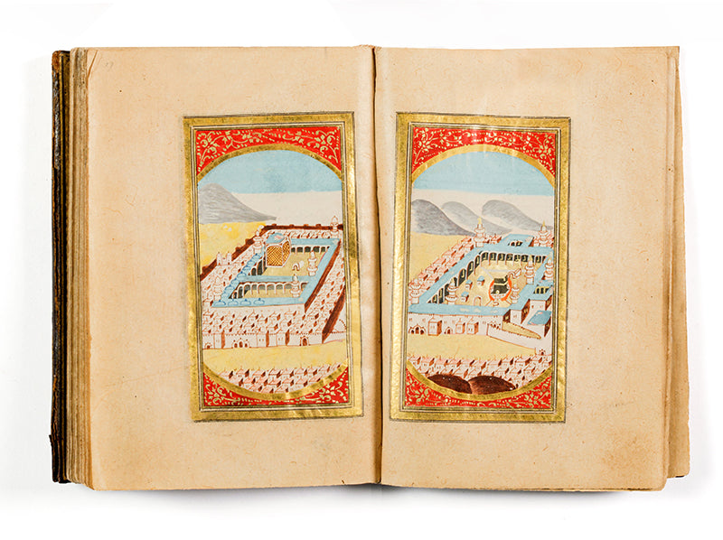 a popular collection of Sunni muslim devotional prayers for the Prophet Muhammad by Jazuli copied in the Levant around 1800