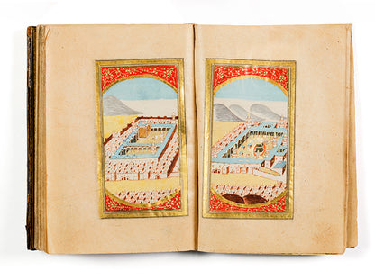 a popular collection of Sunni muslim devotional prayers for the Prophet Muhammad by Jazuli copied in the Levant around 1800