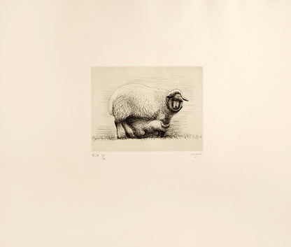 The deluxe edition. One of 15 copies with an additional four etchings.