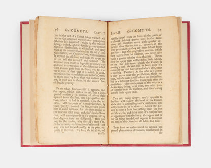 First edition of John Winthrop's book Two Lectures on Comets, published in 1759 to coincide with the 1758/1759 appearance of Halley's Comet. 