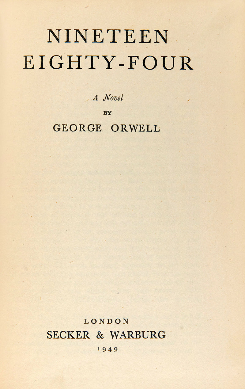 George Orwell's Nineteen-Eighty-Four is one of the landmark novels of the 20th century and a classic of dystopian literature, the basis for the eponymous film