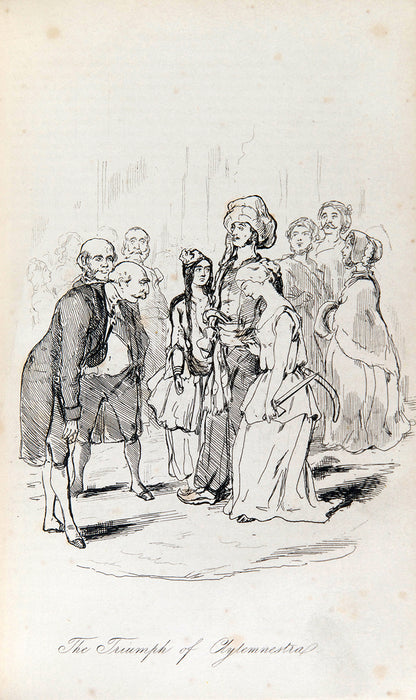 A first edition of William Makepeace Thackeray's seminal novel, Vanity Fair.