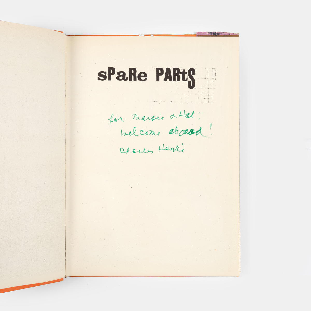 Presentation copy of the first published edition of Charles Henri Ford's paste-up poster poems.