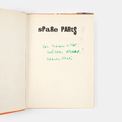 Presentation copy of the first published edition of Charles Henri Ford's paste-up poster poems.