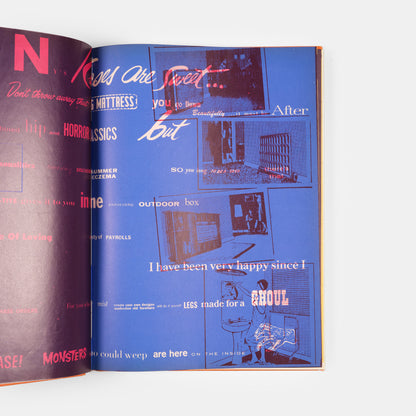Presentation copy of the first published edition of Charles Henri Ford's paste-up poster poems.