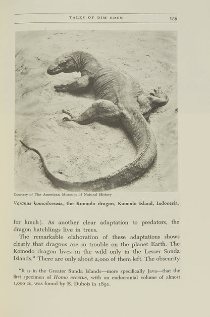 First edition, inscribed by the author, of Carl Sagan's Pulitzer Prize-winning The Dragons of Eden.