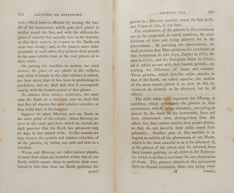Third edition of A Comperndious System of Astronomy, an important book by one of the early promoters of science education for girls, Margaret Bryan. 