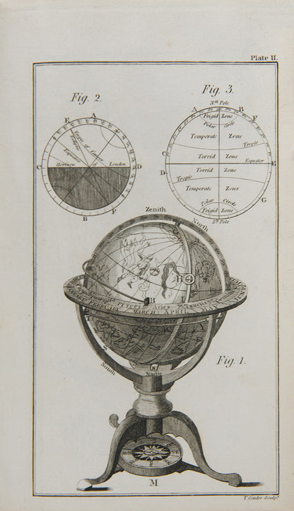 Third edition of A Comperndious System of Astronomy, an important book by one of the early promoters of science education for girls, Margaret Bryan. 