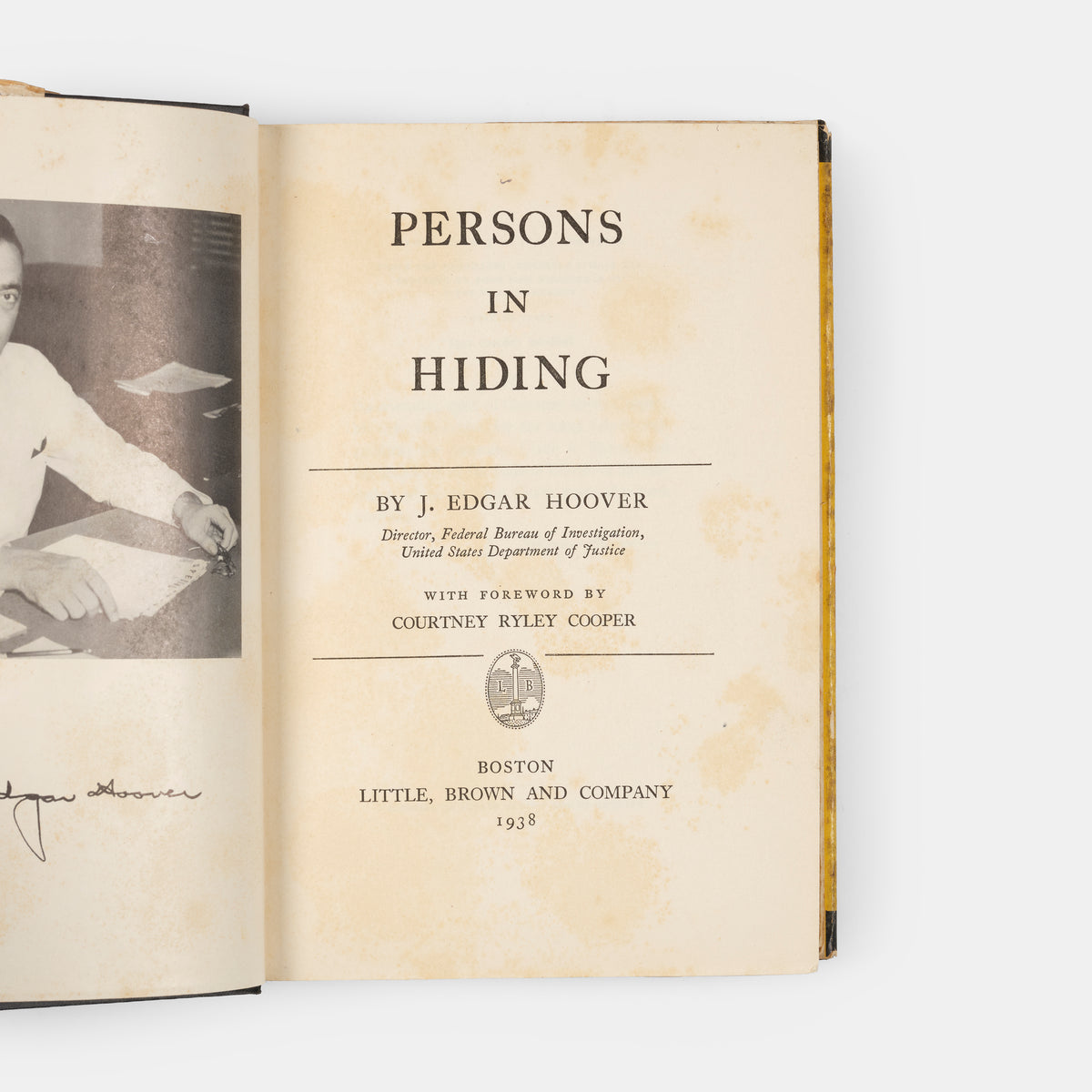 Persons in Hiding.