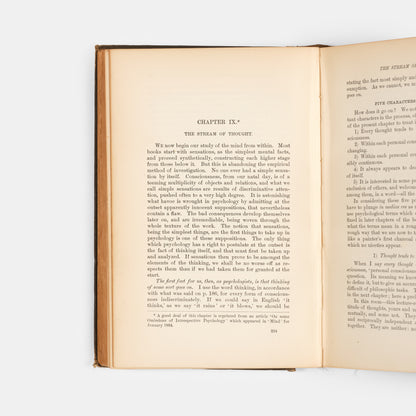 First edition, first printing of the founding text of modern psychology
